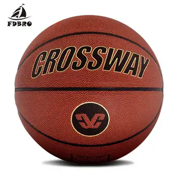 

FDBRO PU Material 2019 NEW Hot Cheap Basketball Ball Official Size7 Basketball Free with Net Bag and Needle Free Shipping