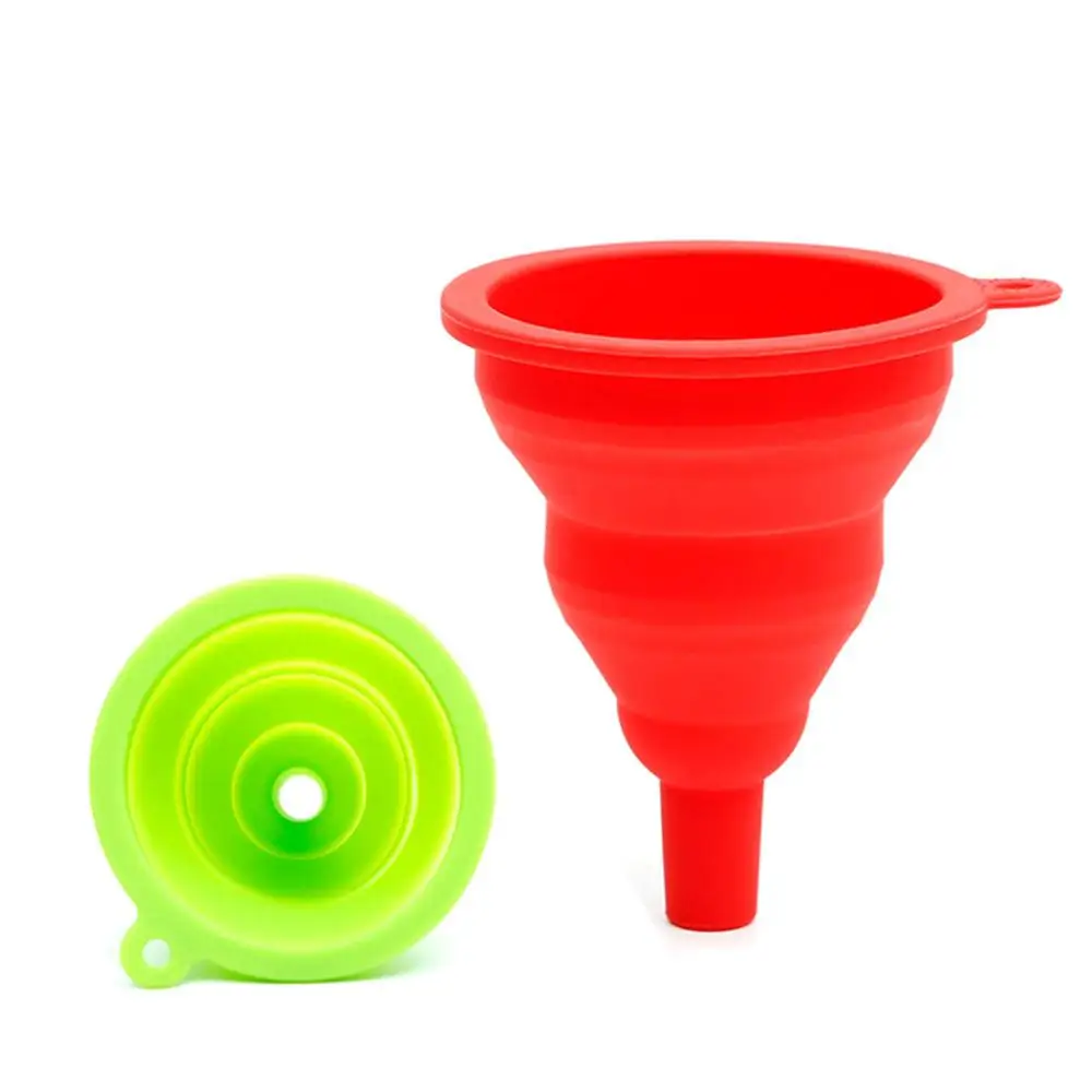 

Collapsible Silica Gel Machine Engine Oil Funnel Filter Foldable Hopper for Honda Kawasaki Yamaha Suzuki Ducati Triumph Aprilia
