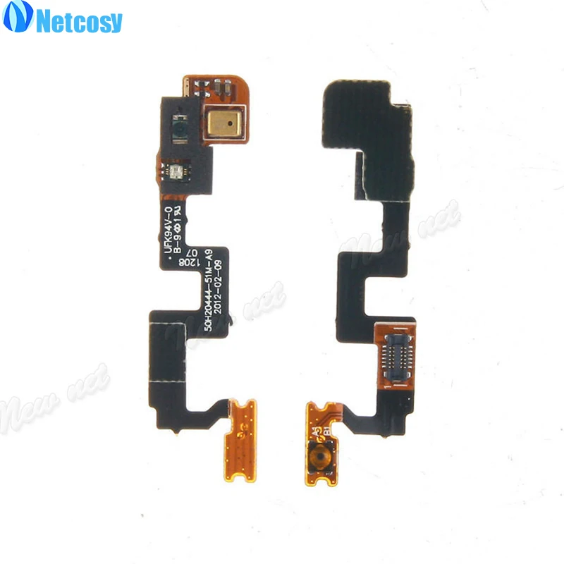 

Netcosy For HTC ONE X Power Switch on/off Button Connector Flex Cable Sensor Ribbon Replacement Part Repair Parts ONEX