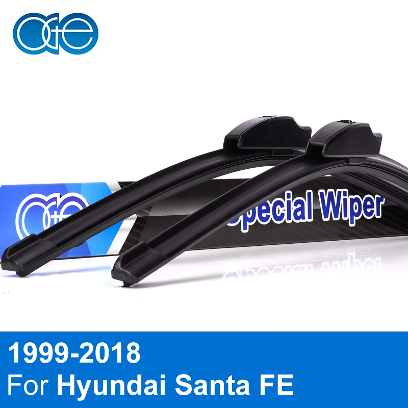 OGE Front And Rear Wiper Blades For Hyundai Santa FE 1999 2018 Natural