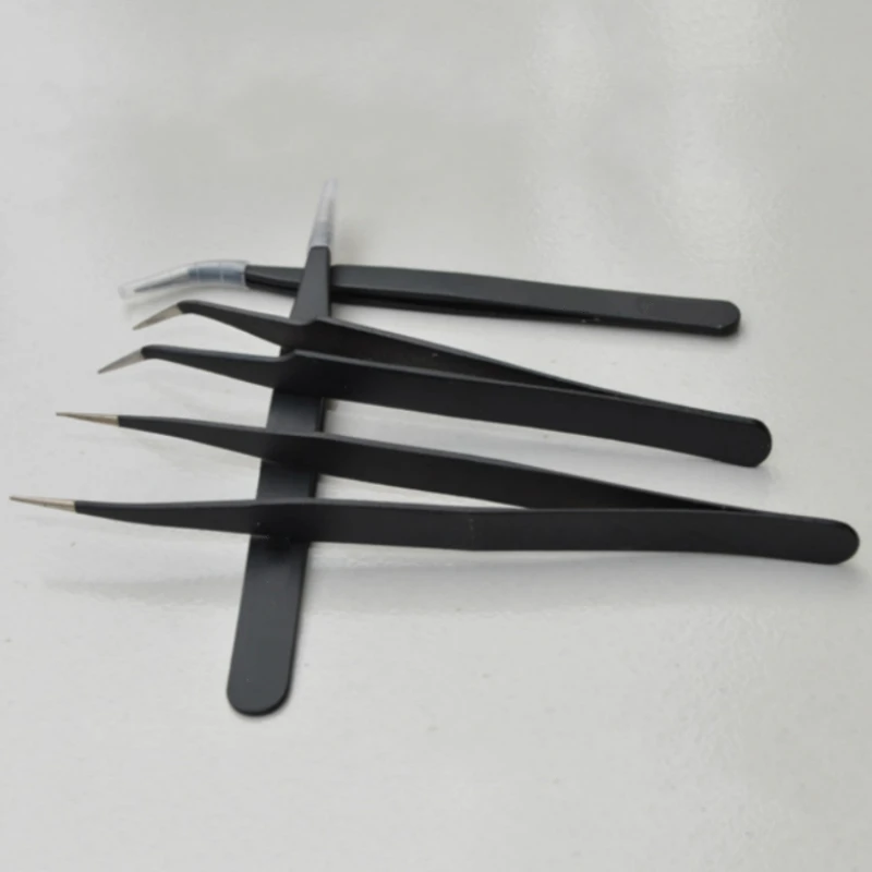2 шт. черный акрил гель для ногтей Стразы Paillette Nipper набор инструментов для ногтей Ножницы для резки инструменты