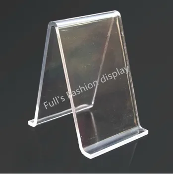 

20pcs Free shipping fashion Clear Acrylic shoes trees showing holder shoes display stand rack