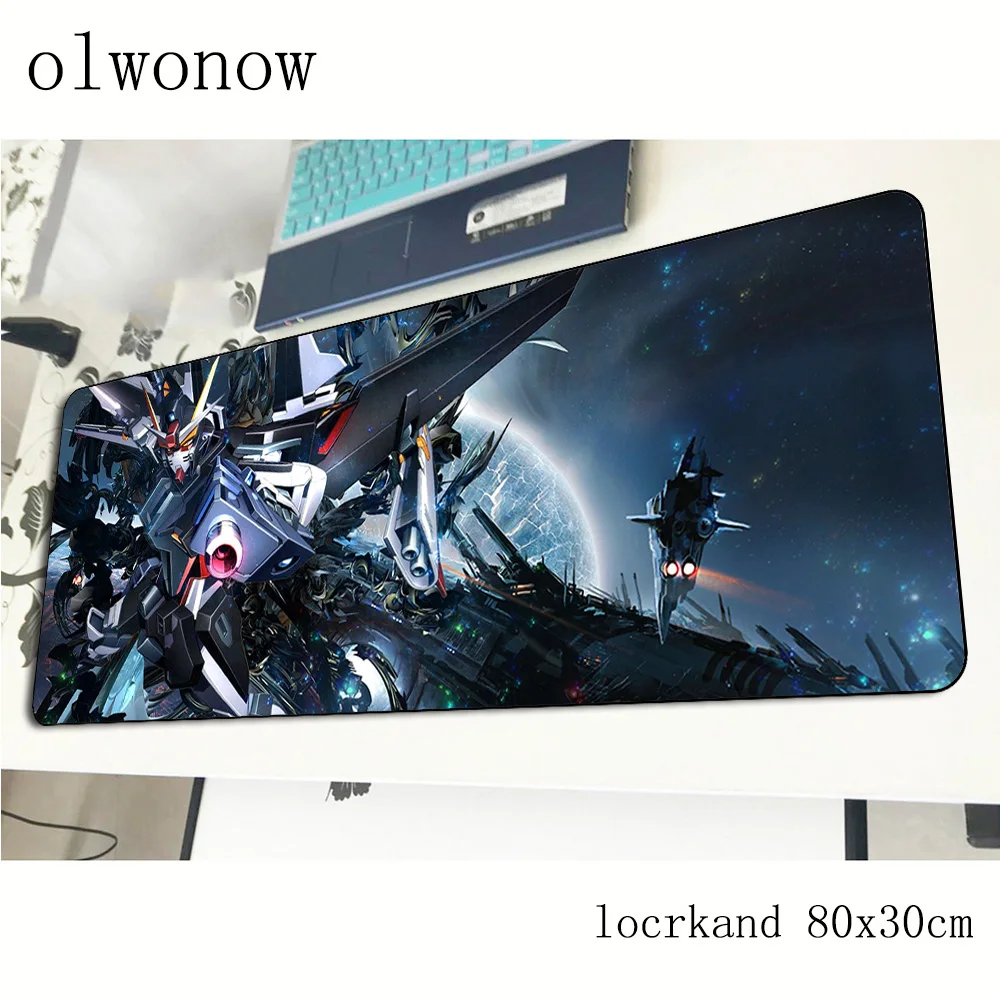 Коврик для мыши GUNDAM 80x30 см популярный игровой коврик большой геймера лучший