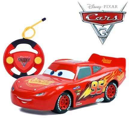 Disney Pixar Cars 2 3 Ligtning Mcqueen Jackson Cruz contrôle RC voitures modèle pour enfants cadeau garçons filles enfants jouets de noël sous licence
