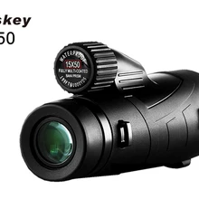 Eyeskey HD BAK4 оптика FMC 10x50/12x50/15x50 зум портативный водонепроницаемый Монокуляр азота бинокулярный телескоп для охоты на открытом воздухе