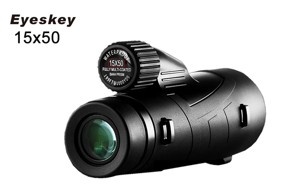 Eyeskey HD BAK4 Optics FMC 10x50/12x50/15x50 Zoom Portable Waterproof Nitrogen Monocular Binocular Telescope for Hunting Outdoor Eyeskey HD BAK4 Optics FMC 10x50/12x50/15x50 Zoom Portable Waterproof Nitrogen Monocular Binocular Telescope for Hunting Outdoor