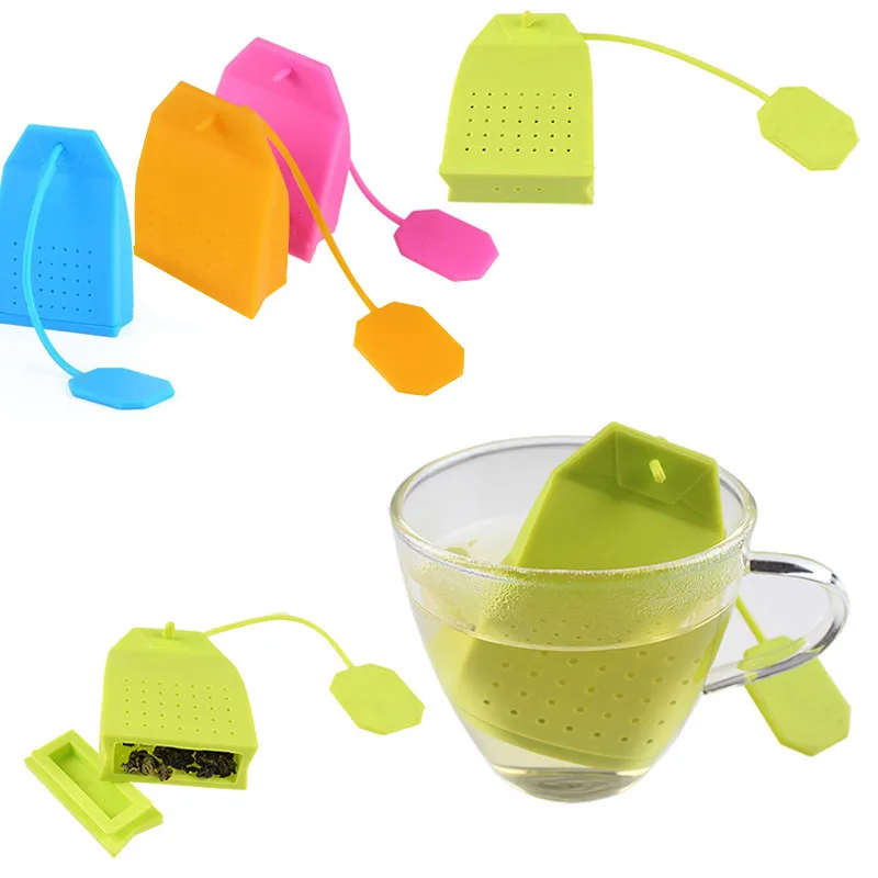 Unique Cute Tea Strainer, Silicone Tea Infuser Filter Teapot Teabags