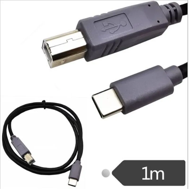 

Type C to B public port print keyboard connection cable Android phone OTG connection smart electric piano line