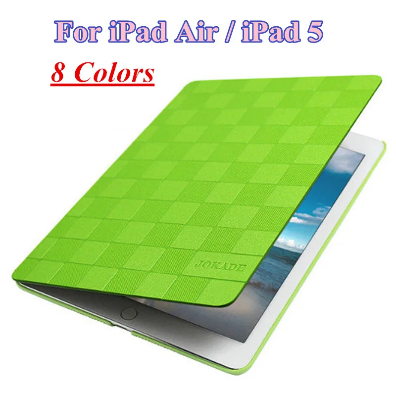 

New Fashion Flip Smart Cover for iPad Air iPad 5 PU Leather Case Ultra Thin Tablet Stand Book Cover for Apple iPad Air Case 9.7