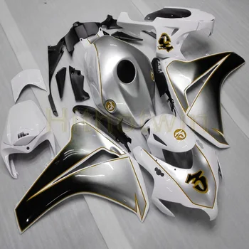 

motorcycle cover for CBR1000RR 2008 2009 2010 2011 CBR 1000 RR Fairings body kit+Botls+Custom Injection mold silver
