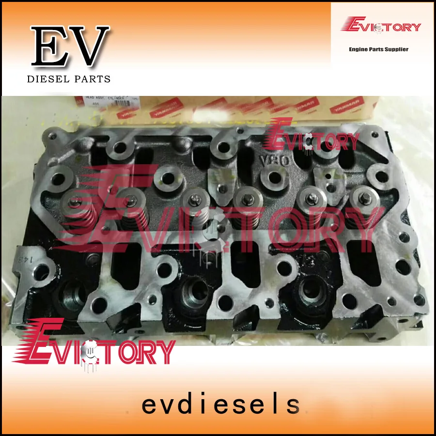 

Genuine new for Yanmar 3TNV76 cylinder head assy for min excavator