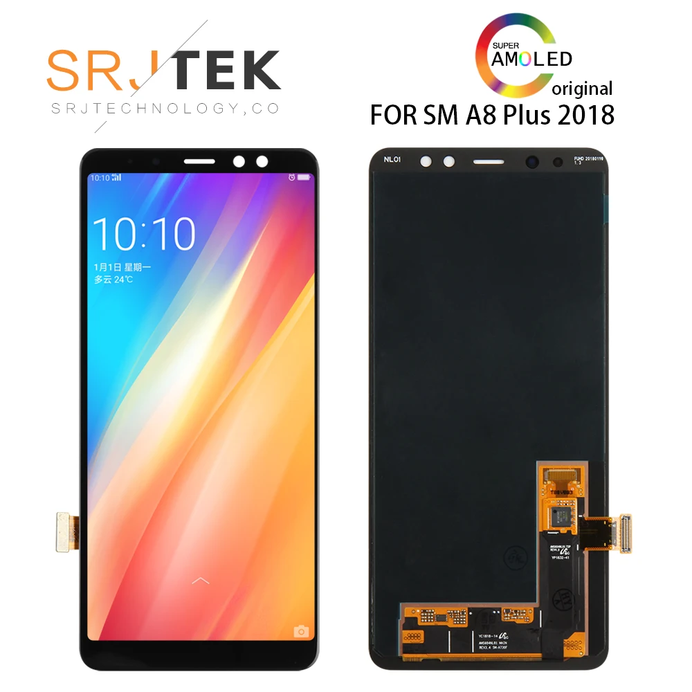 

5.6'' AMOLED Display LCD for SAMSUNG Galaxy A8 2018 LCD A530 LCD Touch Digitizer Assembly for SAMSUNG Galaxy A8 2018 LCD