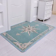 Пол Дверной коврик Современный минималистичный вход коврик для входной двери коврик для гостиной фойе ноги анти-скользящий Коврик Индивидуальный дизайн