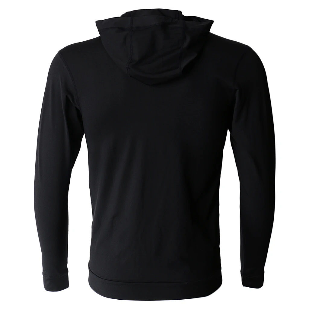 2019 New Mens Sports Polyester Knitted Hooded Jackets Autumn Gym Running Yoga Hoodies Jogging Overcoat 