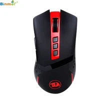 Binmer автономные зарядки эргономичная Беспроводная игровая мышь 9-ключ USB игровая беспроводная мышь 4800 Точек на дюйм эргономичная мышь для ноутбука