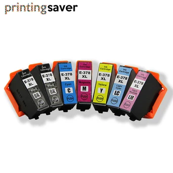 

7PCS 378XL 378 Compatible Cartridge For Epson Expression E378XL Photo XP-8500 XP-8505 XP-15000 printer