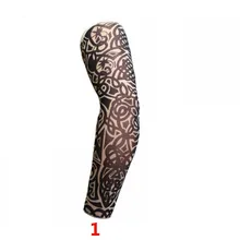 1 предмет, новые крутые с имитирующим татуировку принтом на велосипеде, мотоцикле, Armwarmers подогреватели руку рукав манжеты Обложка анти-УФ-защита от переполнения 38 см