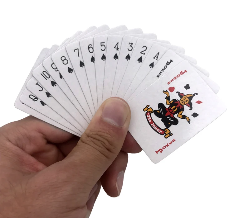 Лидер продаж 2 компл./лот мини Портативный Интересный небольшой Бумага покер клубный игровой карты снаружи для отдыха на открытом воздухе настольные игры 2,08*1,49 дюймов