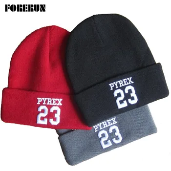 

2019 Pyrex 23 Letter Embroidery Baby Hats for Spring Soft Solid Kids Beanies Hip Hop Warm Cotton Knitted Cap for Girl Hat Unisex