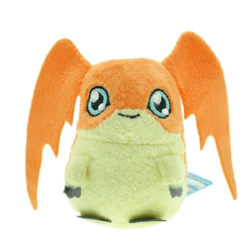 Skyleshine 8 шт./партия Приключения Дигимонов Agumon gabumon Gomamon Biyomon Palmon Patamon плюшевые игрушки, брелок, кукла S9211
