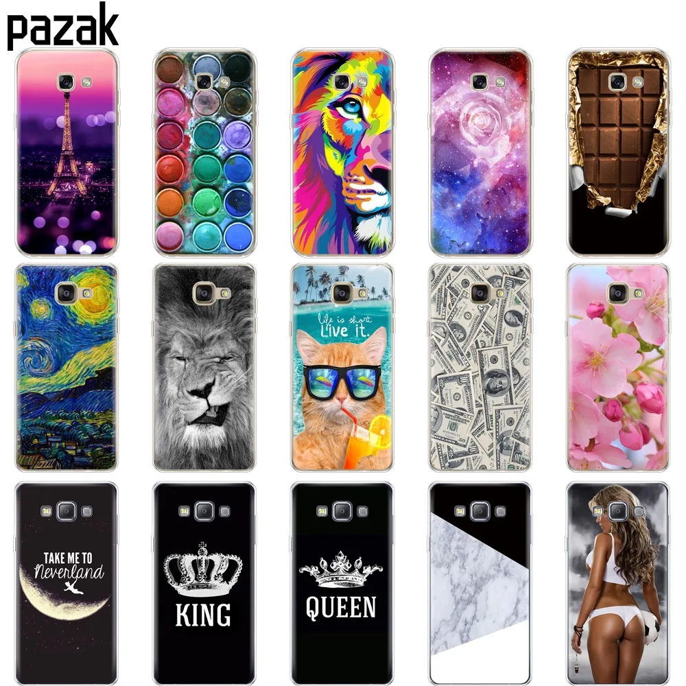 

Silicone phone case cover for Samsung Galaxy A3 A5 A7 2015 2016 2017 A500 A510 A520 A300 A310 A320 A700 A710 A720 soft tpu coque