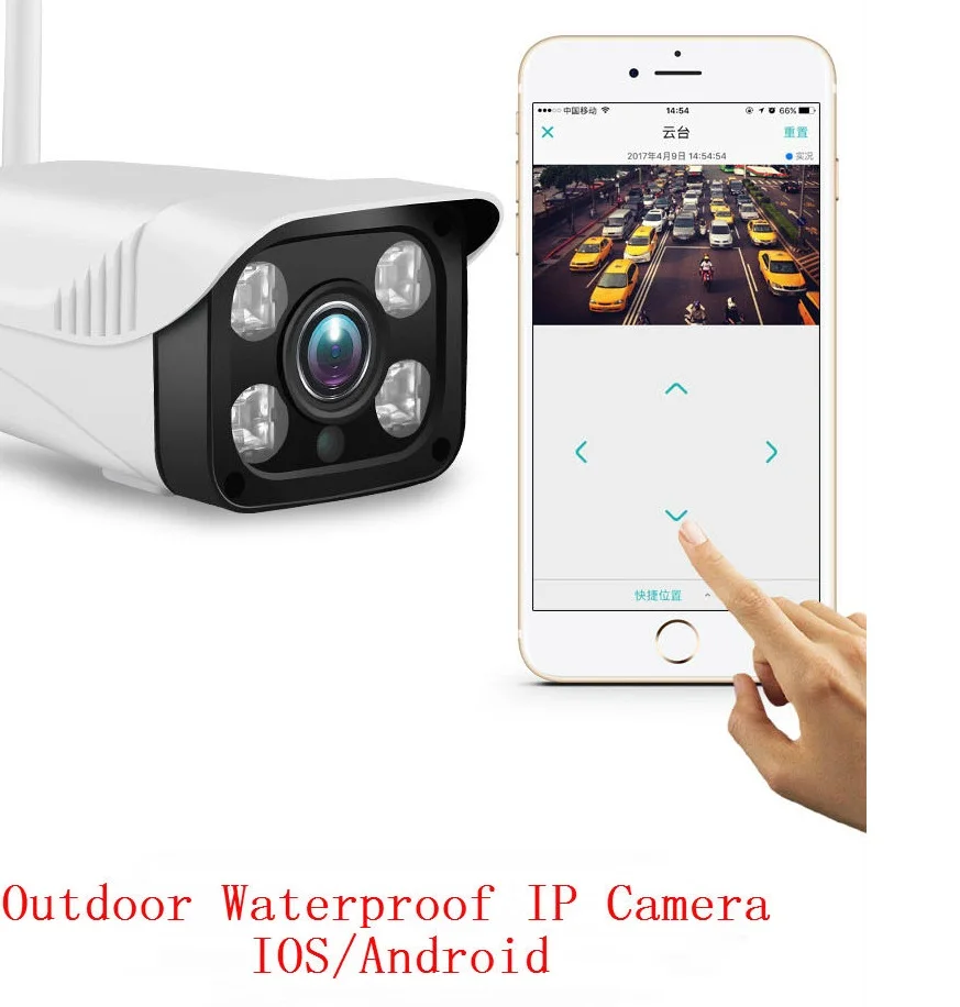SmartYIBA 720P IP Camera 360 Degree CCTV Camera APP Control WIFI Camera Outdoor 1MP Waterproof Smart Security Camera Intercom