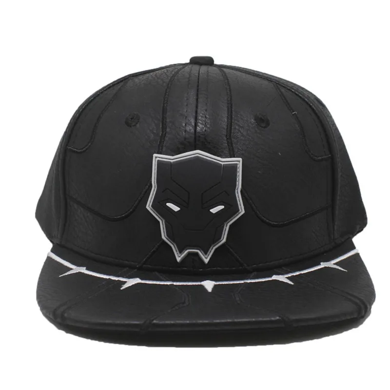 

1pcs New Black Panther Cosplay Hats Suit up Adjustable Snapback Baseball Caps Hip Hop Hat Unisex Cosplay Accessories Gifts