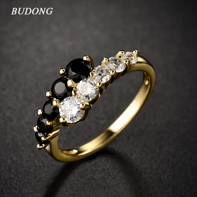 BUDONG Nuovo Modo 2016 Anello di Barretta Midi per Le Donne In Oro Anelli di Col BUDONG Nuovo Modo 2016 Anello di Barretta Midi per Le Donne In Oro Anelli di Col