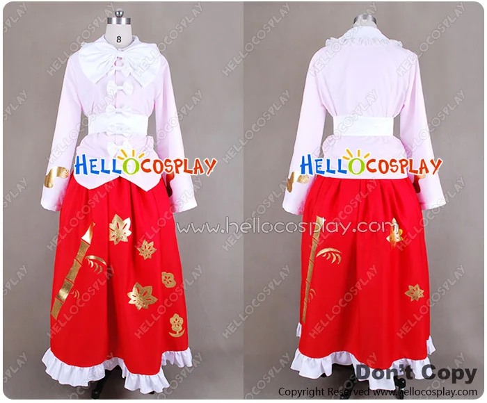 

Touhou Project водостойкий костюм для ночного косплея Kaguya Houraisan H008