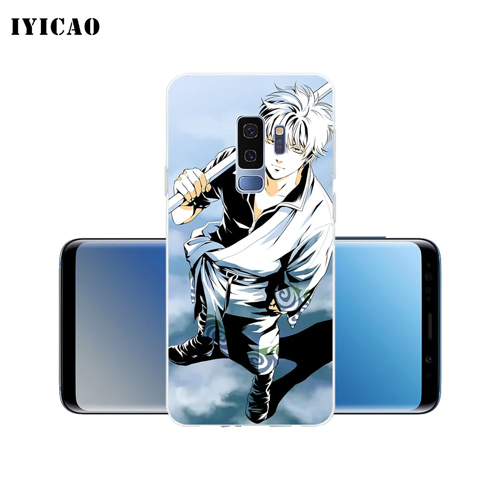 IYICAO Gintama Sakata Gintoki Мягкий силиконовый чехол для телефона Samsung Galaxy S10e S10 S9 S8 Plus S7 Edge TPU