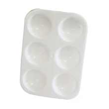 Новые пластиковые палитры краски-12 штук палитра для смешивания акварели