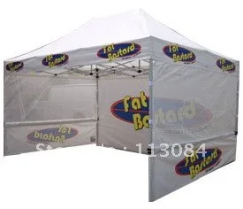 

Free Shipping Digital Printing 40x40x2mm Professional Aluminum 3m x 4.5m Easy-Up Party Canopy / Tent / Gazebo / Marquee / Awning