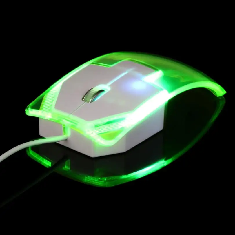 2017 игровая мышь 1600 dpi оптическая светодиодный светодиодная Проводная Мыши для ПК