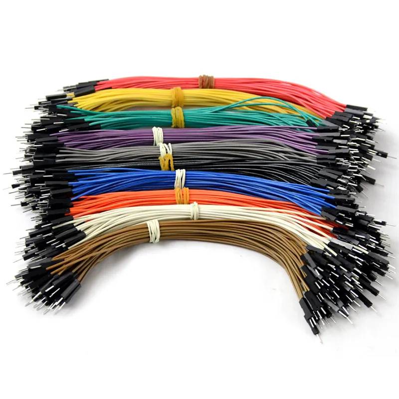 

1 or 2set 40pin 20cm Male To Male Dupont Cable Wire Jumper Cable for Arduino Double-headed DuPont Line 2.54MM Wear Plastic Shell