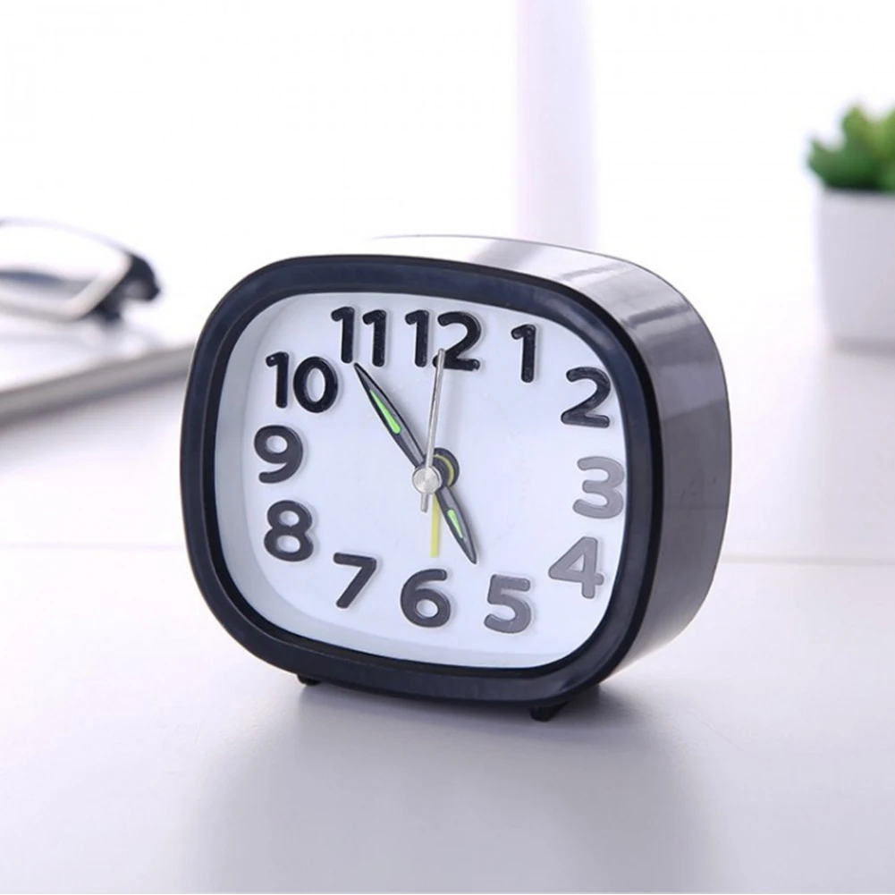 

Classic Multifunction Digital Bedroom Concise Desktop Portable Living Room Decor Battery Operated Round/square Shape Alarm Clock