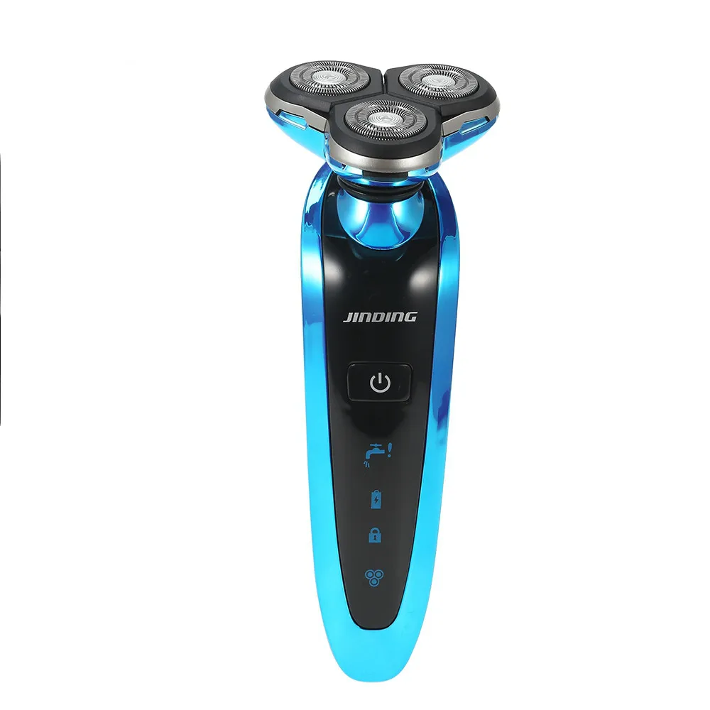 

Three Blades Electric Shaver 4D Floating Safe Razor Face Care Rechargeable Beard Trimmer Shaving Machine for Men