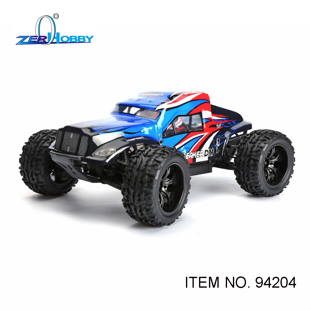 

HSP RACING RC CAR BREAKER 94204 1/10 SCALE ELECTRIC POWERED 4WD OFF ROAD MONSTER SAND RAIL TRUCK BATTERY NOT INCLUDED