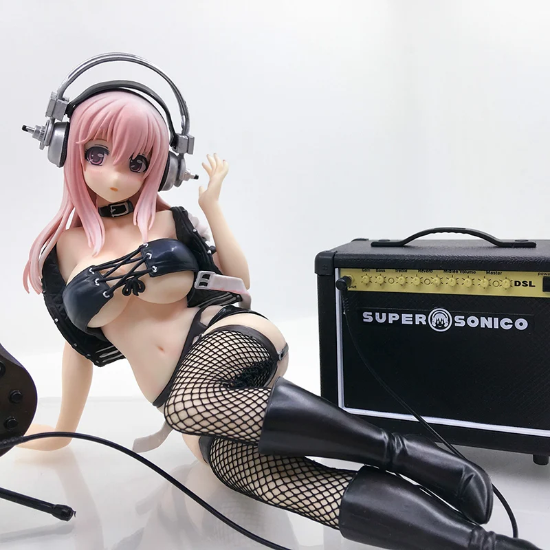 pretty Sonico Action Figure Super Sonic Swimsuit PVC Japanese Anime Figure Sexy Girl with Action Figure Collection Model Toy pretty Sonico Action Figure Super Sonic Swimsuit PVC Japanese Anime Figure Sexy Girl with Action Figure Collection Model Toy