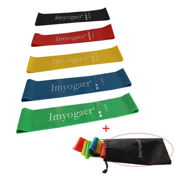

5Pcs/Set Rubber Loop Fitness Band Men Women Yoga Sport Elastic Expander Resistance Bands Elastic Pull Rope Crossfit Bodybuilding