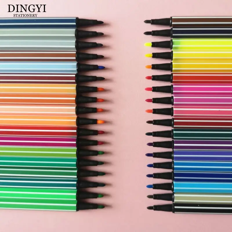 DINGYI 150 PCS Watercolor Marks Crayons Oil Pastels Pencils