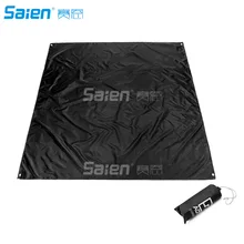 8" x 78" влагостойкий тент следа водонепроницаемый индекс 2000 мм для кемпинга песчаный пляжный грунт черный