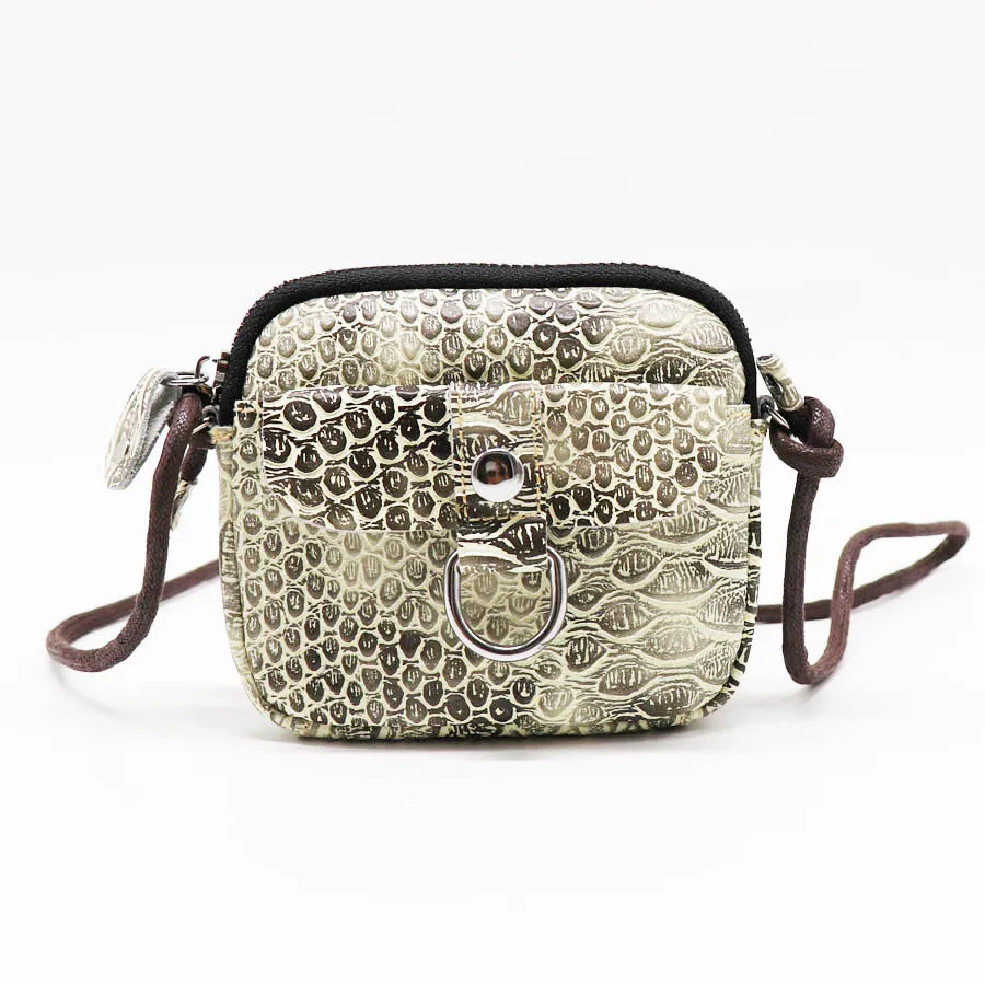 

New Genuine Leather Mini Coin Key Bag Women's Wallet Crossbody Shoulder Bag Cowhide Women Messenger Bag Ladies Purse
