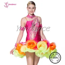 Новое платье ручной работы для Бальных и латиноамериканских танцев L-10212