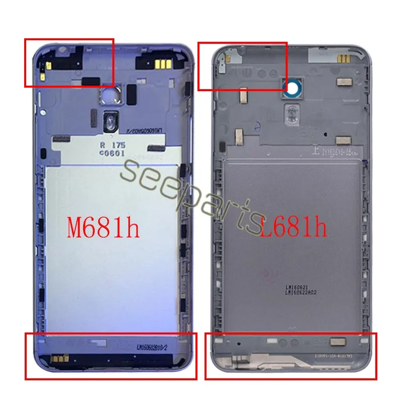 Meizu M3 Note, крышка батареи, задняя крышка батареи, Крышка корпуса, чехол для Meizu M681h, крышка батареи, запасные части для Meizu L681h