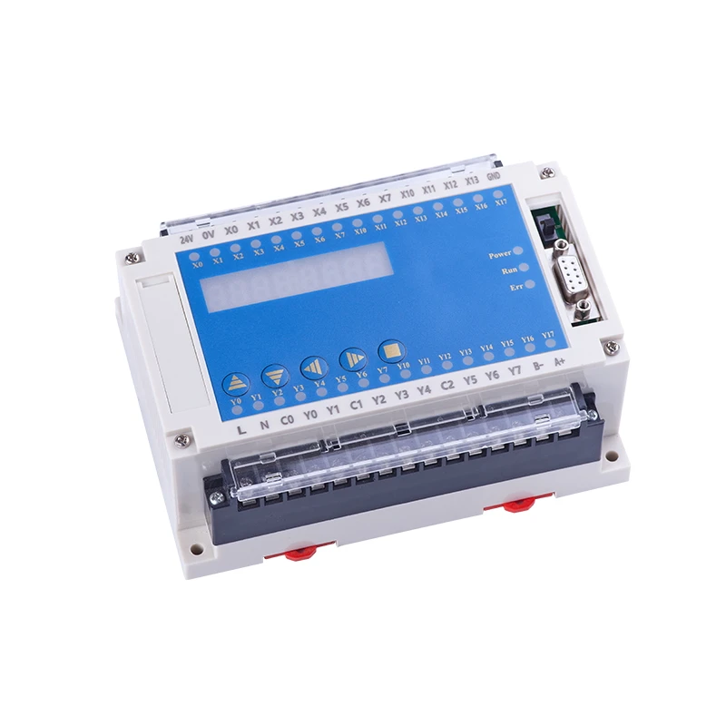 

FX1N FX2N 20MR 4AD 2DA PLC Controller with LED Display, RS232 RS485 Modbus RTU for Mitsubishi FX PLC