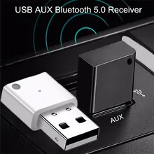 Автомобильный комплект USB AUX Bluetooth 5,0, беспроводной аудиоприемник, usb-адаптер для автомобильного радио, MP3-плеера, беспроводной Mouss, без разъема 3,5 мм