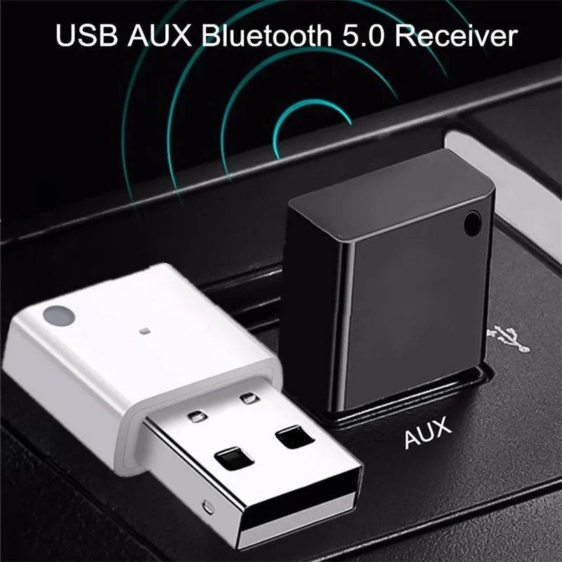 USB Adapter Mini Wireless Bluetooth 5.0 Receiver For Car Radio Subwoofer  Amplifier Multimedia Bluetooth 5.0 Audio Adapter