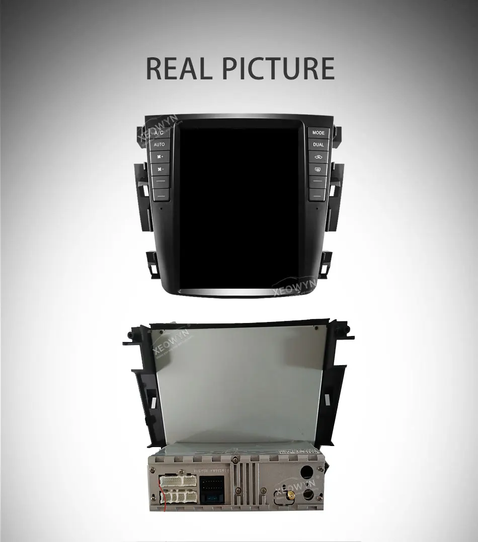 Perfect Vertical screen 1024*600 Android Quad core 9.7" Car radio GPS for Nissan teana J31 2003-2007 230JK 230jm For Samsung S7 13