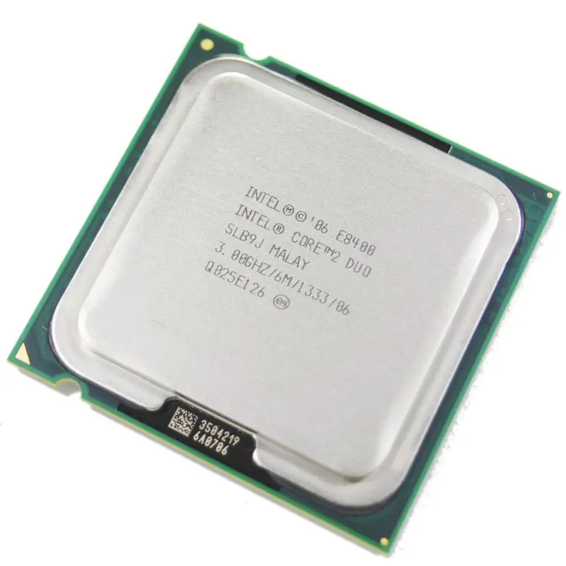 Рабочий процессор Intel Core 2 Duo E8400 3,0 ГГц 6 м 1333 МГц двухъядерный процессор Socket 775