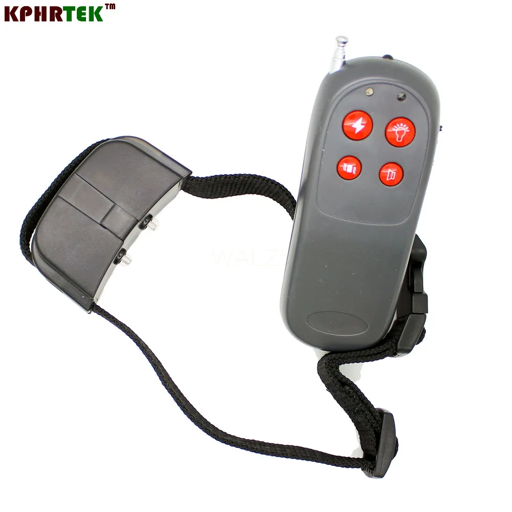 4 in1 Vibration+Static+3 Level Whistle +Led Remote Control Dog Training